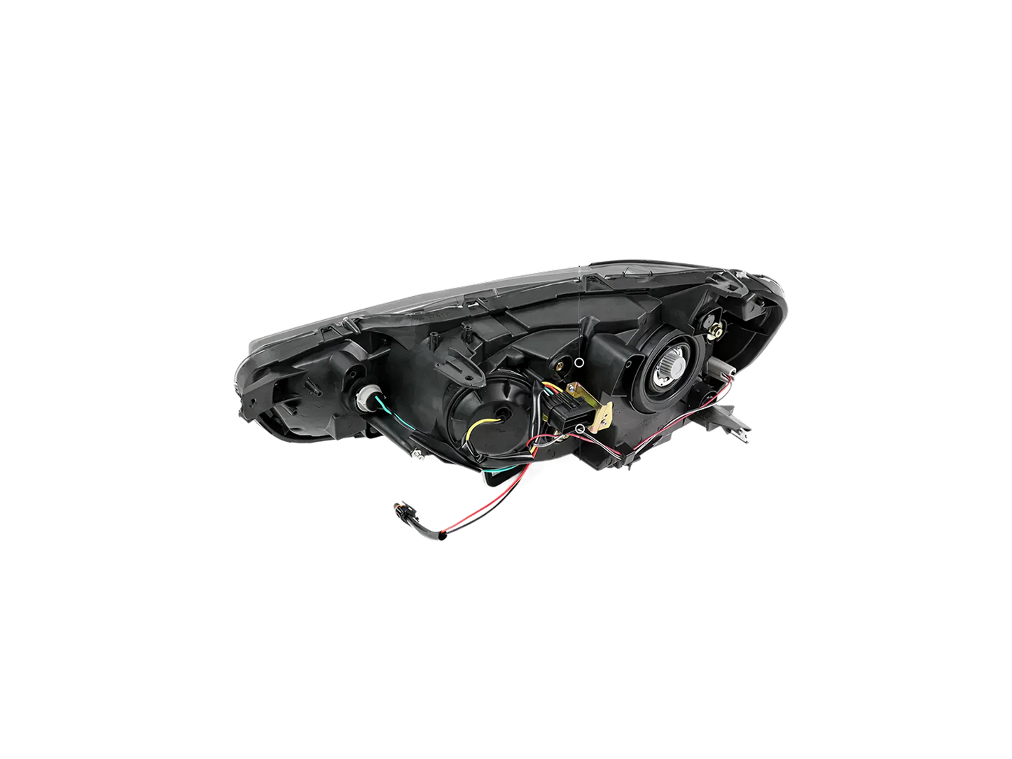 Faros negros LED para Mitsubishi Lancer 2008-2017