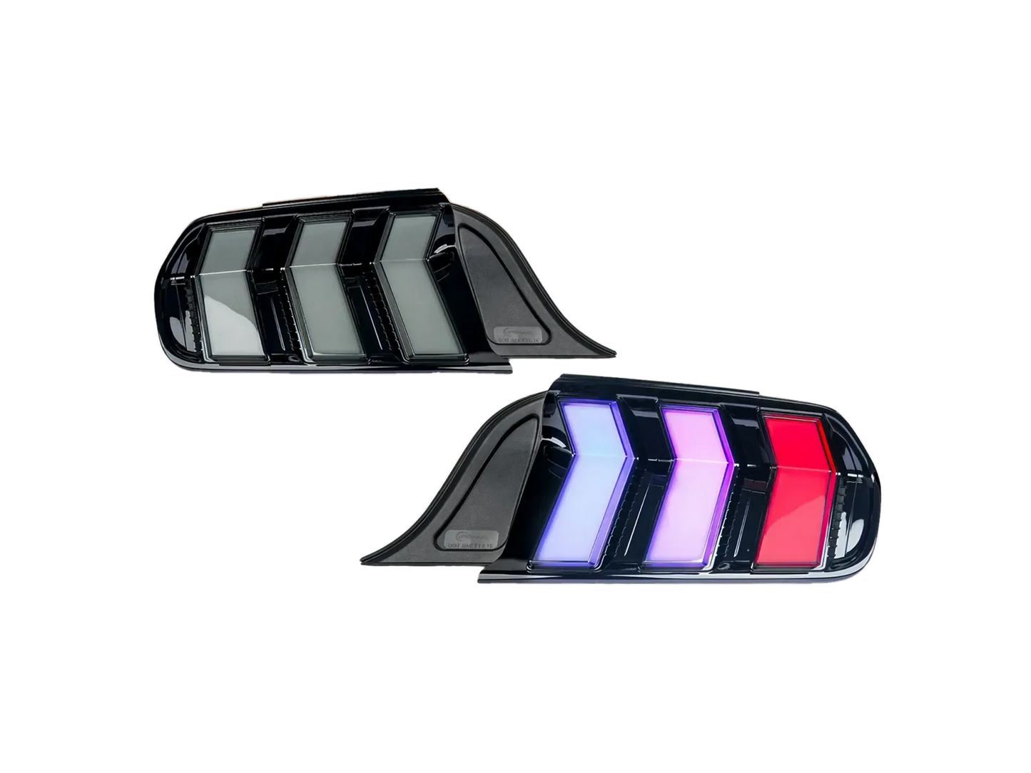 Faros traseros estilo euro RGB para Mustang 2015-2023