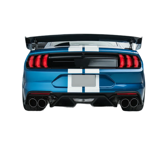 Aleron estilo GT500 negro gloss para Mustang 2015-2023