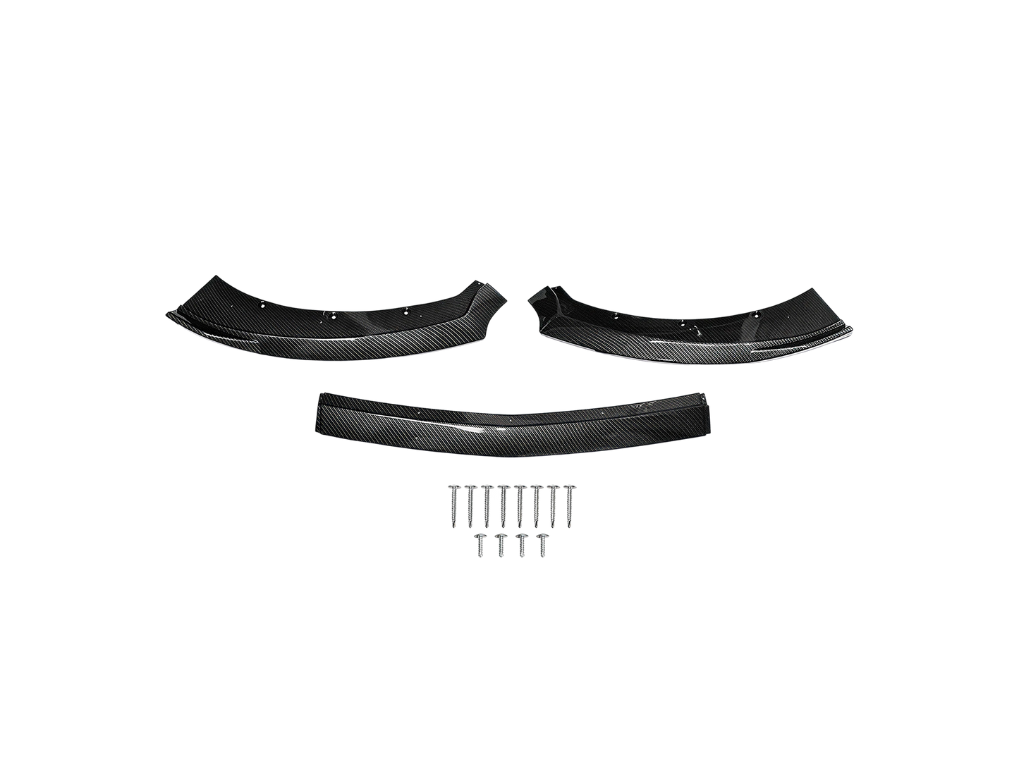 Lip tipo fibra de carbono para Mustang 2015-2017