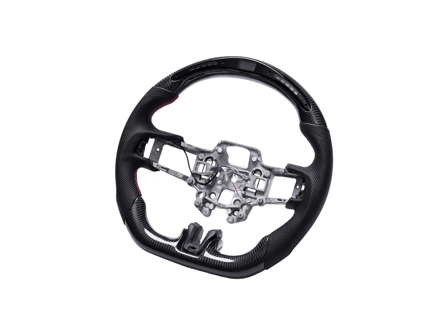 Volante fibra de carbono digital para Mustang 2018-2023