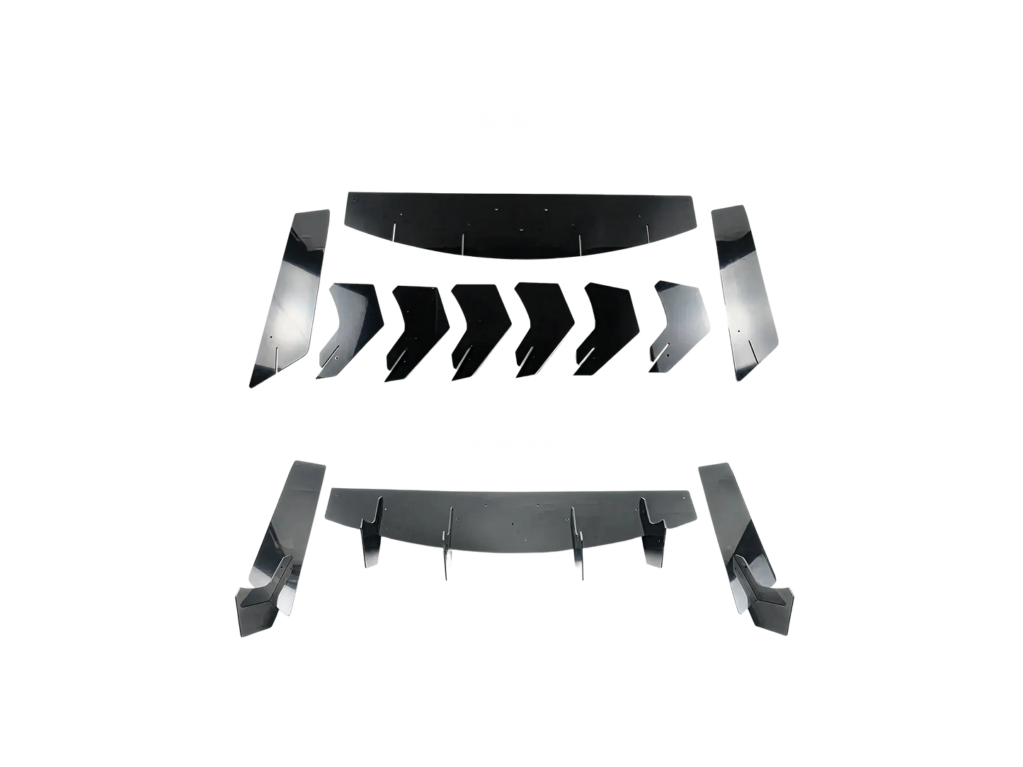 Difusor trasero V2 para Mustang 2015-2023