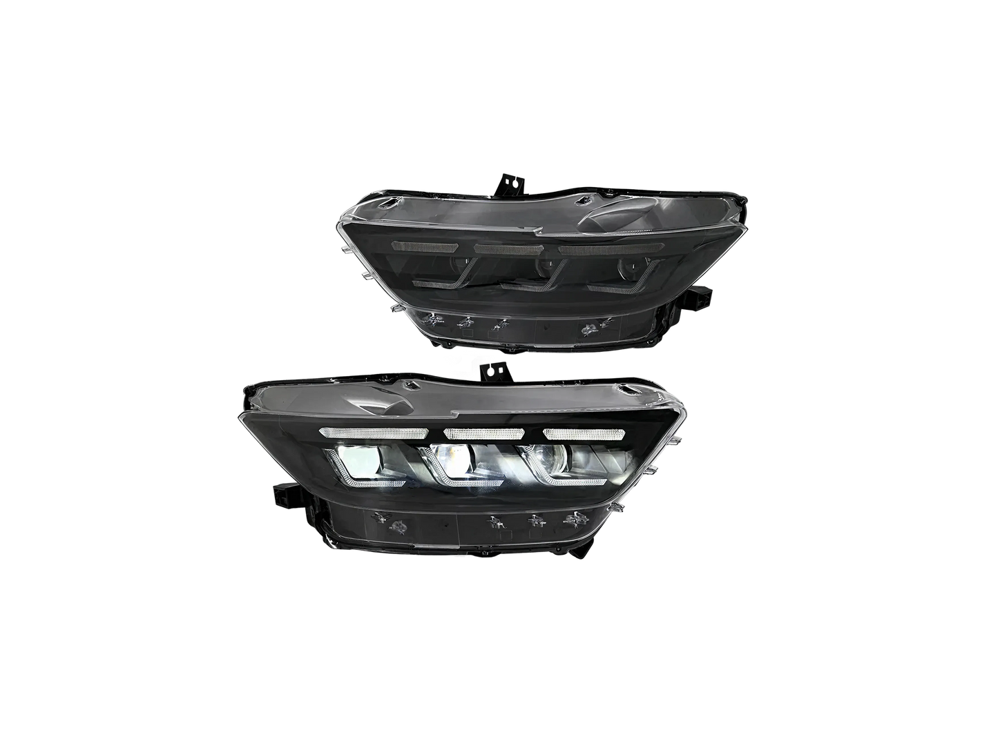Faros LED secuenciales estilo dark horse para Mustang 2015-2017