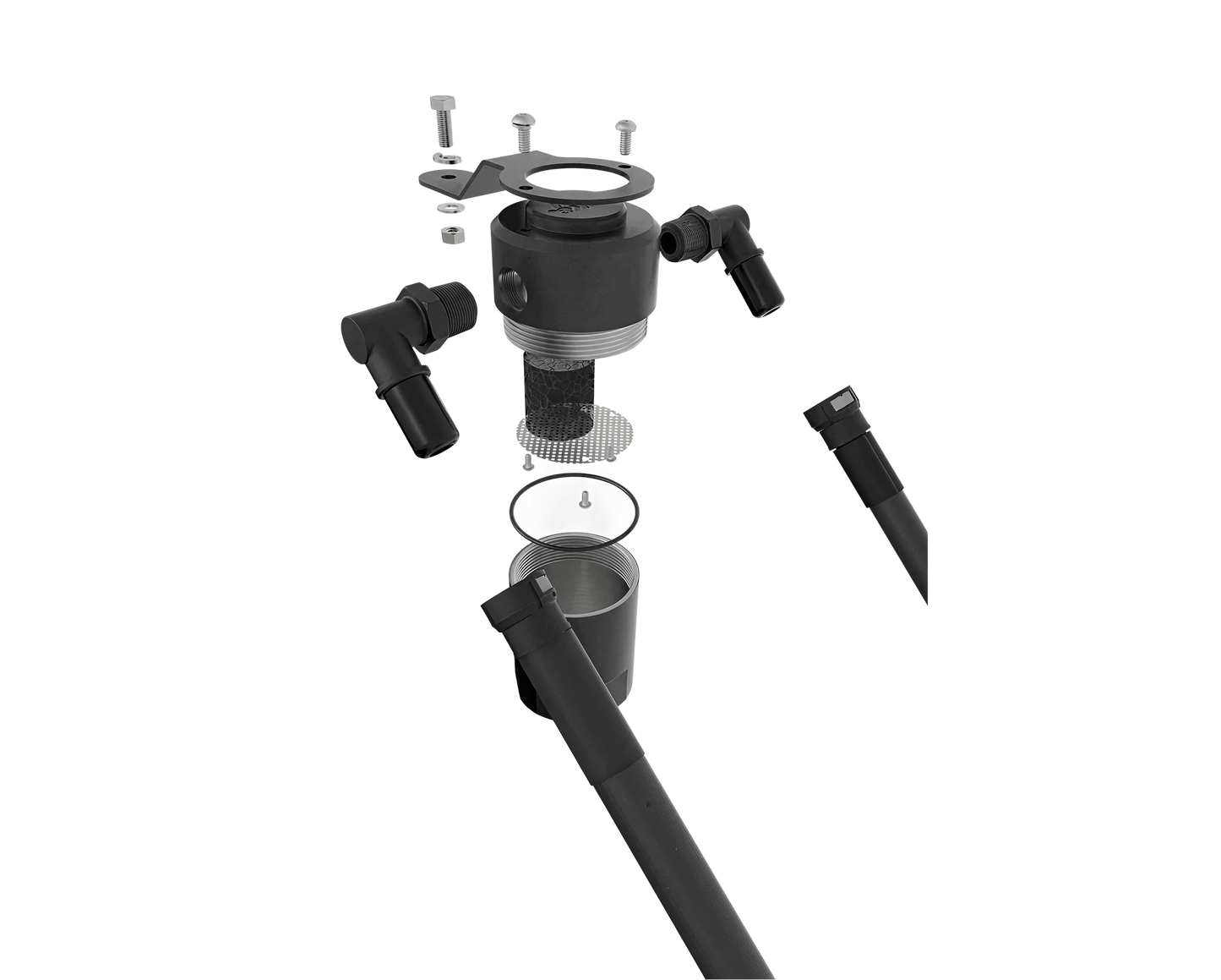 K&N Oil catch can para Mustang Ecoboost 2015-2023