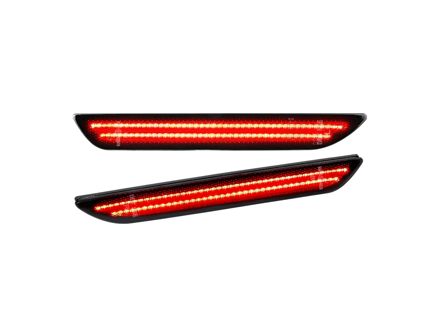 Luces laterales traseras rojas para Mustang 2015-2023