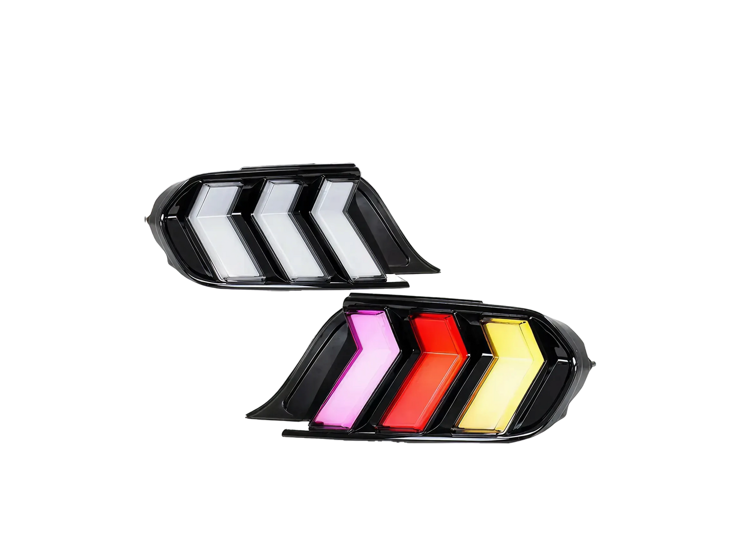Faros traseros estilo euro RGB para Mustang 2015-2023