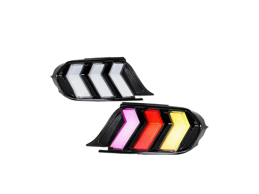 Faros traseros estilo euro RGB para Mustang 2015-2023