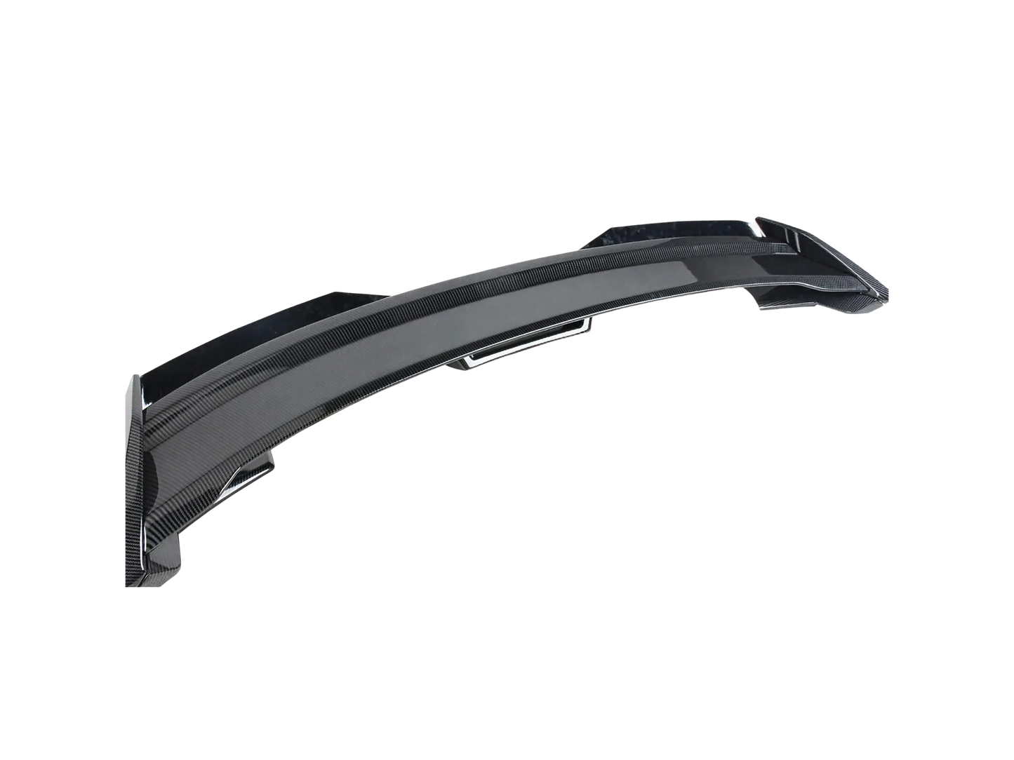 Aleron estilo Dark Horse estilo fibra de carbono para Mustang 2024-2025