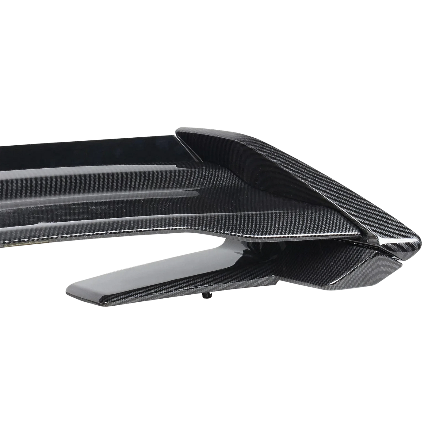 Aleron estilo Dark Horse estilo fibra de carbono para Mustang 2024-2025