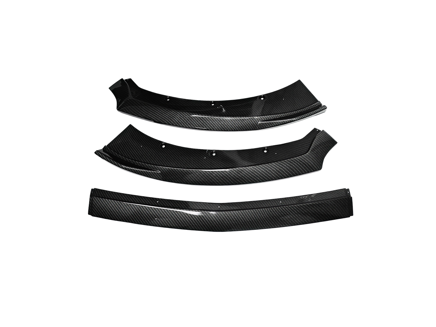 Lip tipo fibra de carbono para Mustang 2015-2017
