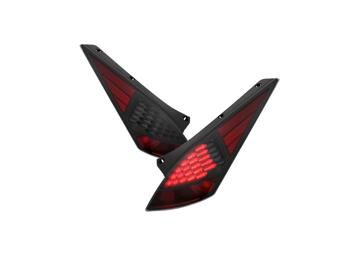 Luces traseras LED negras para 350Z 2003-2007