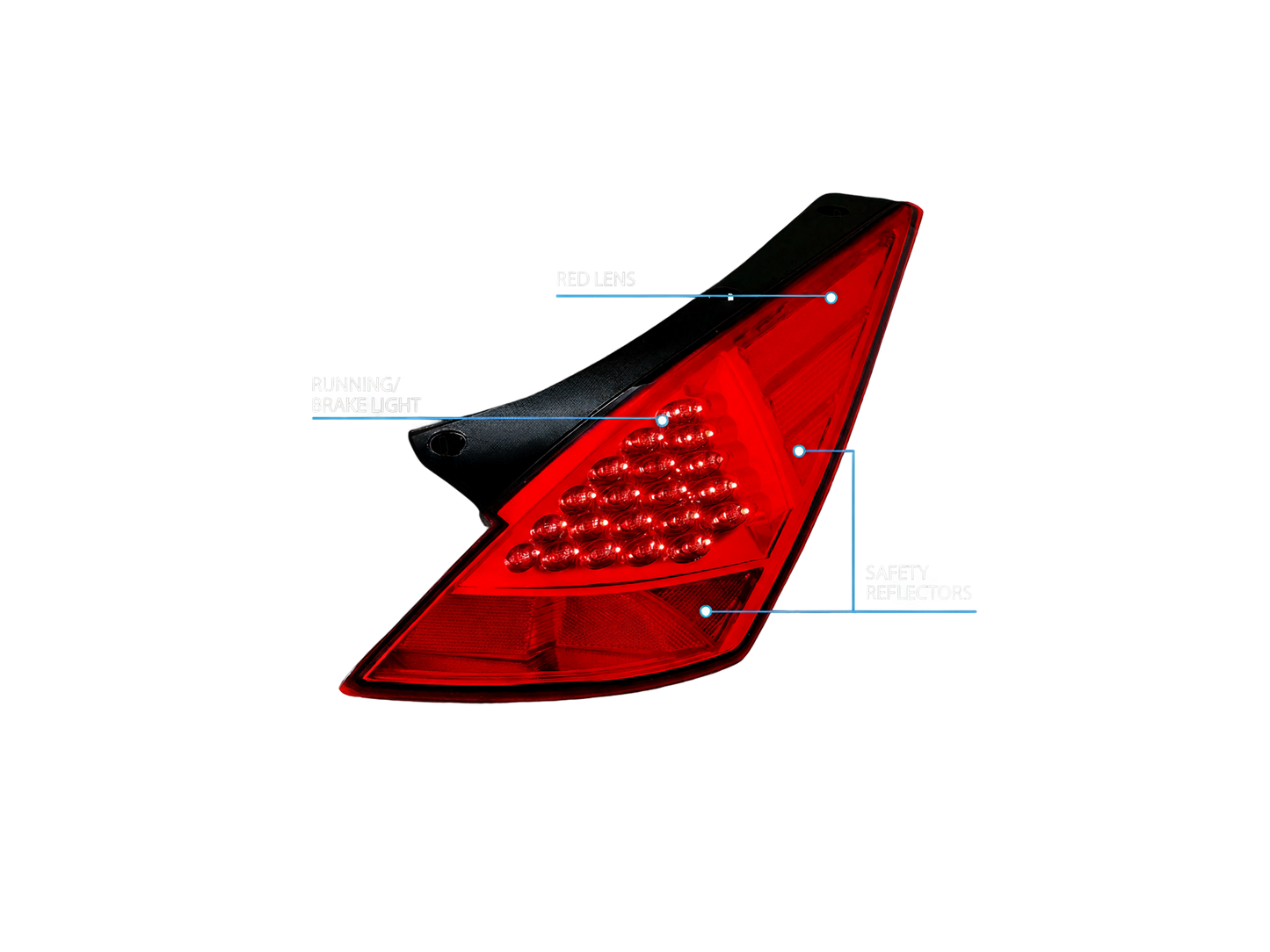 Luces traseras LED para 350Z 2003-2007