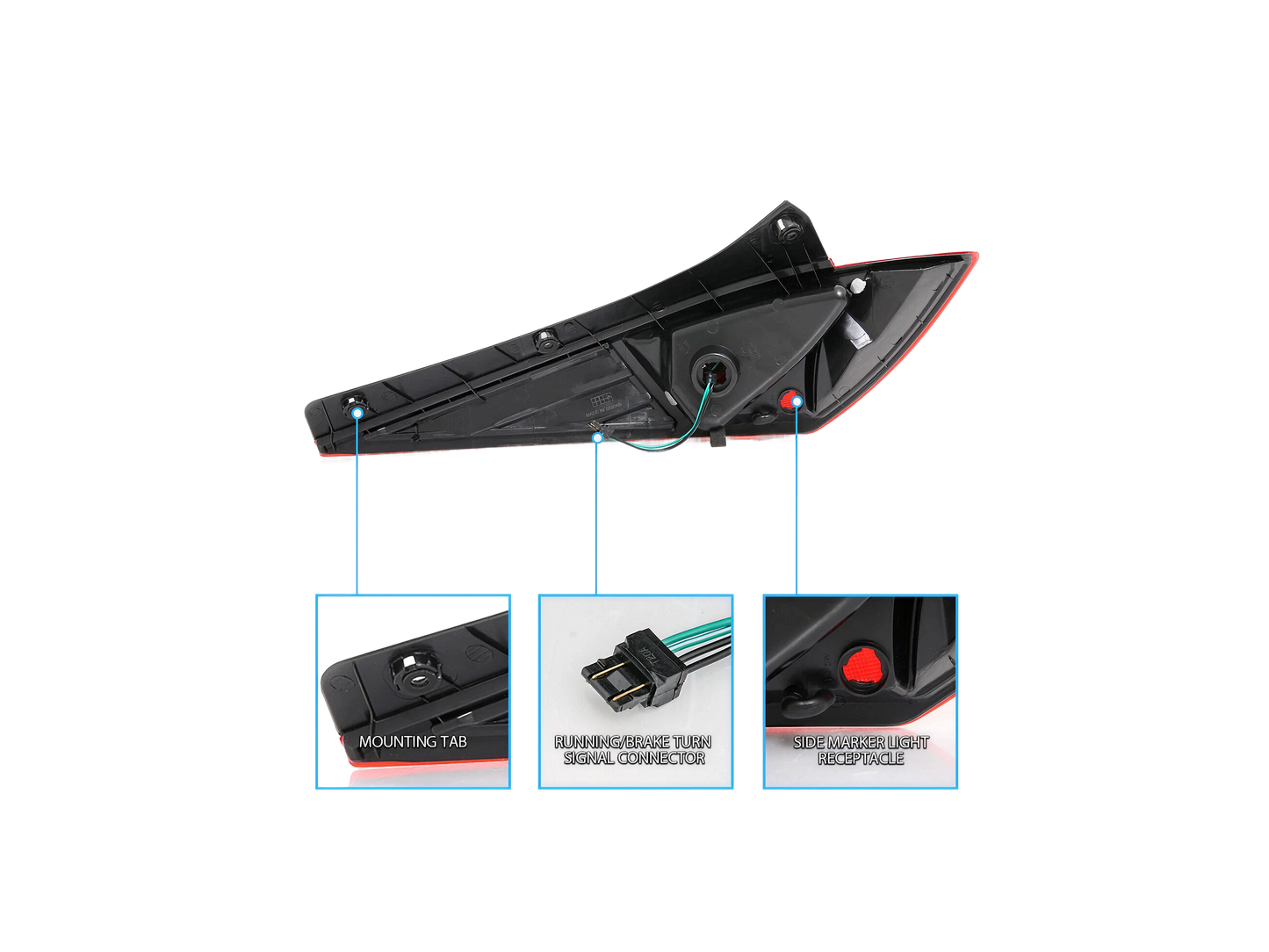 Luces traseras LED para 350Z 2003-2007