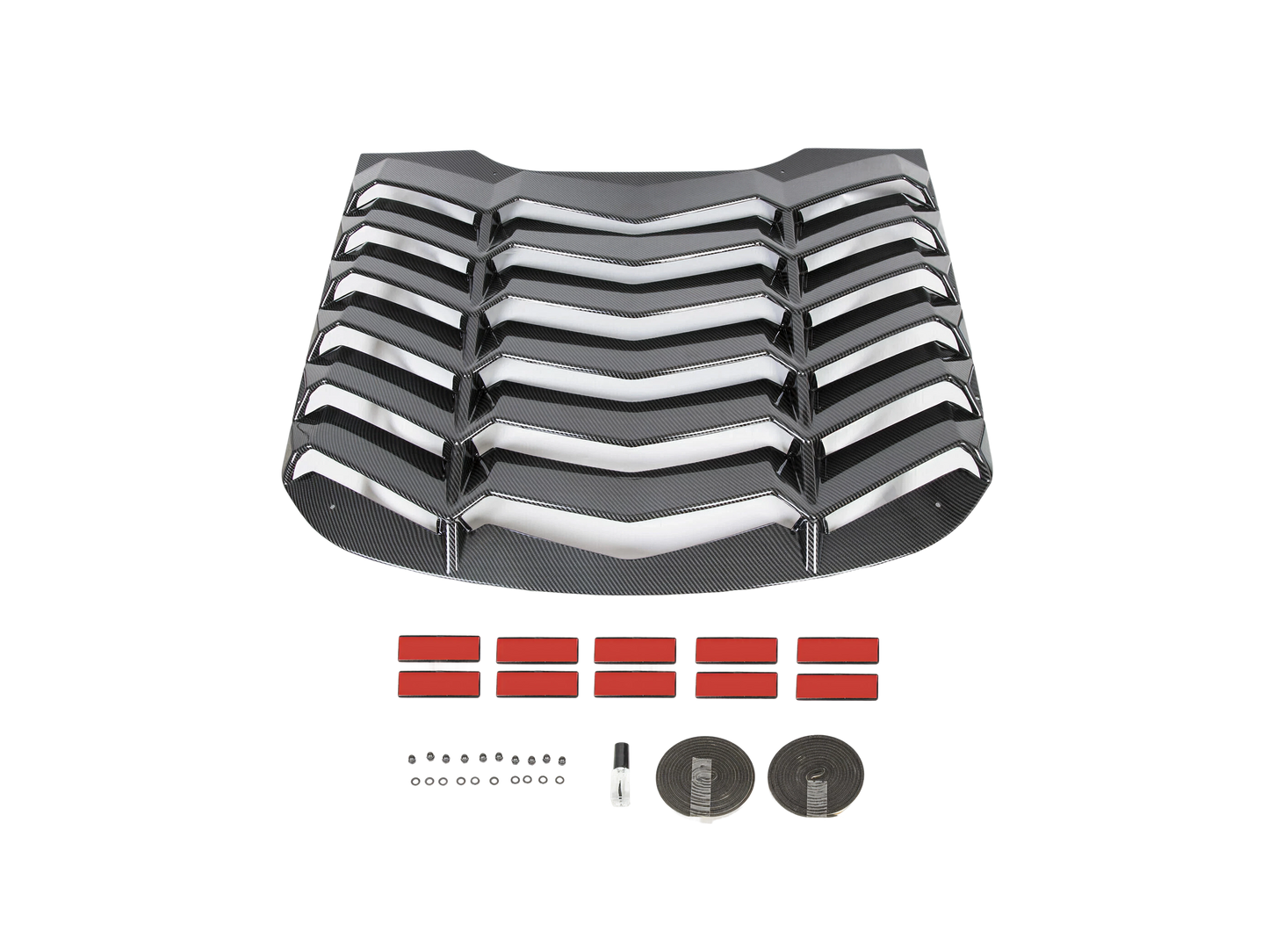 Louver trasero tipo fibra de carbono Mustang 2015-2023