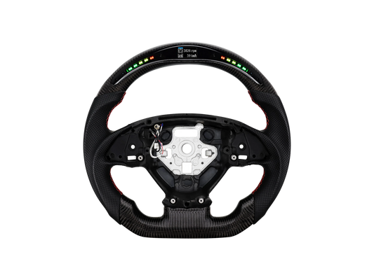 Volante fibra de carbono digital para Corvette C7 2014-2019