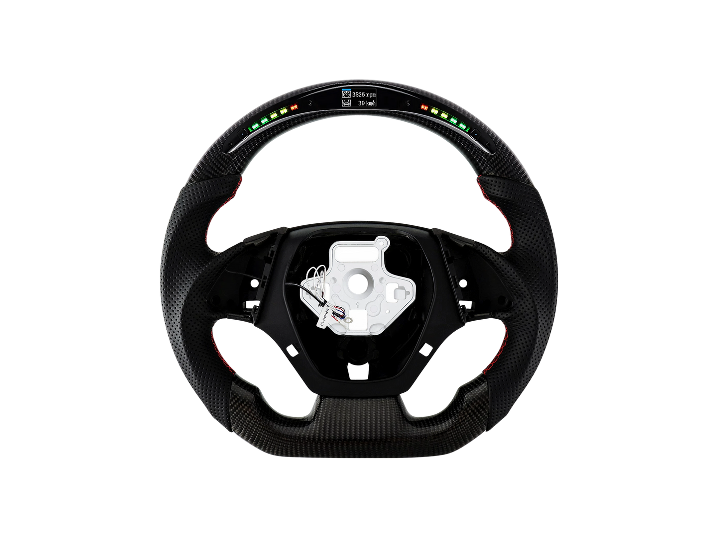 Volante fibra de carbono digital para Camaro 2016-2020