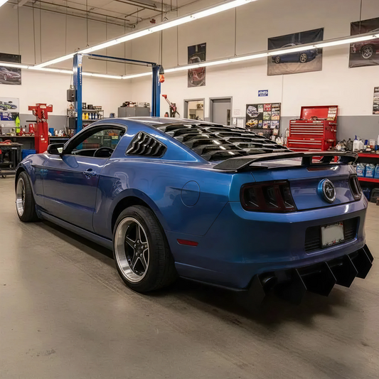 Difusor trasero shark version Mustang 2014